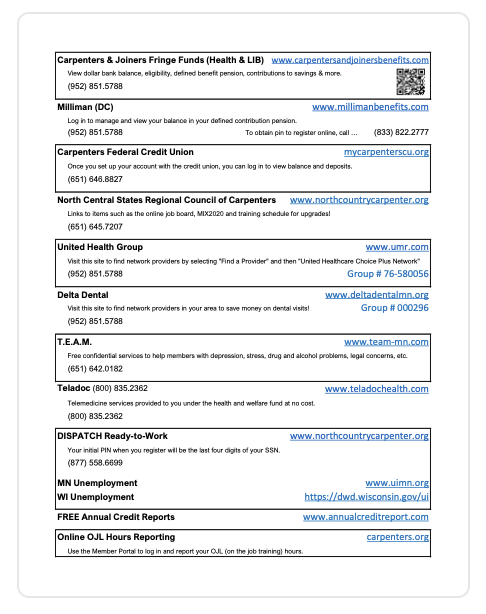 Website List